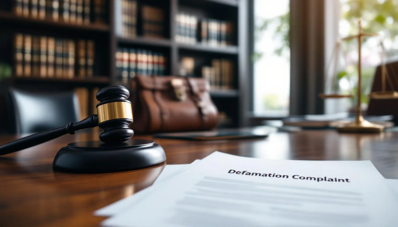 Droit pénal : que faire en cas de plainte pour diffamation
