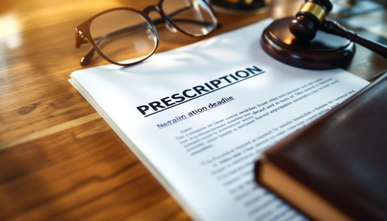 La prescription en matière de litiges : délais à connaître