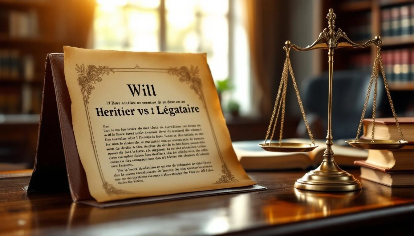 Héritier ou légataire : comprendre les différences en matière de succession