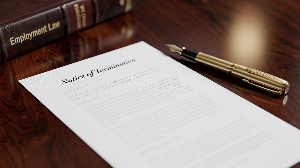 Quelles sont les mentions obligatoires d'une lettre de licenciement nounou