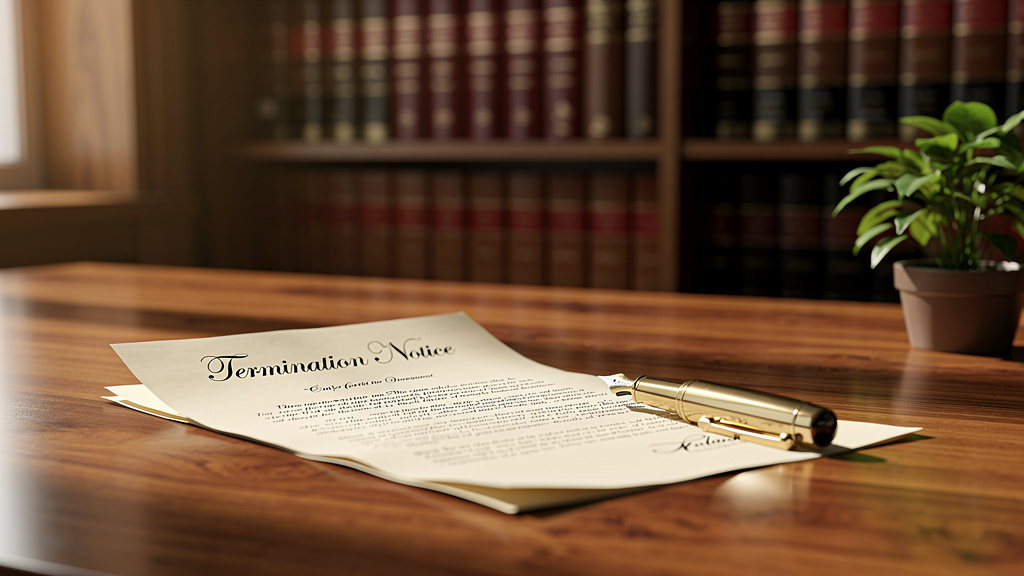 Comment éviter les litiges avec une lettre de licenciement nounou